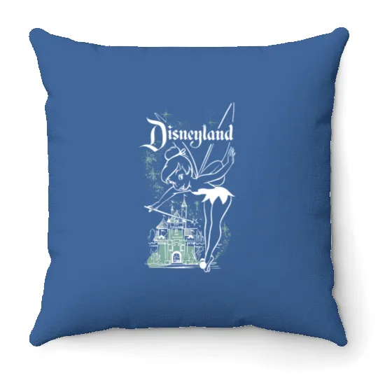 Tinker Bell Disneyland Throw Pillows, Disney Tinker Bell Co Throw Pillows