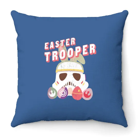 Star Wars Easter Stormtrooper Disney Easter Throw Pillows, Family Easter Throw Pillows, Easter Bunny Throw Pillows, Easter Egg Throw Pillows