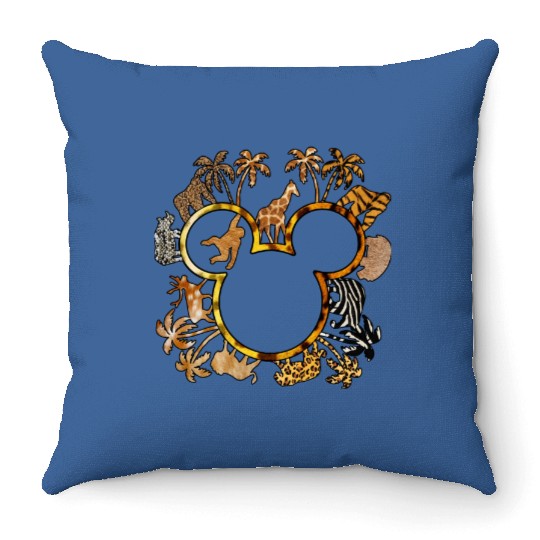 Disney Animal Kingdom Throw Pillows, Disney Safari Throw Pillows