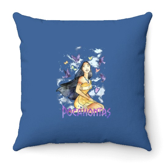 Disney Pocahontas Princess Throw Pillows, Princess Matching Throw Pillows