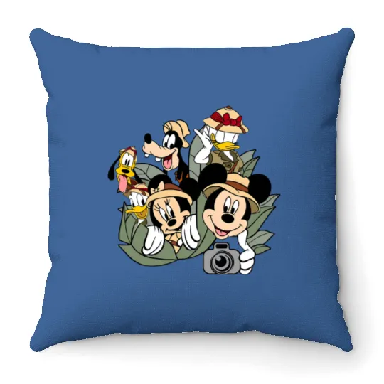 Disney Animal Kingdom  Throw Pillows, Animal Kingdom Animal Kingdom Family
