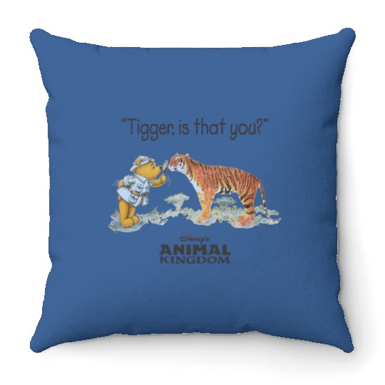 Tigger Is That You? Throw Pillows, Pooh Throw Pillows, Animal Kingdom Throw Pillows, Pooh Animal Kingdom, Vintage Disney Throw Pillows