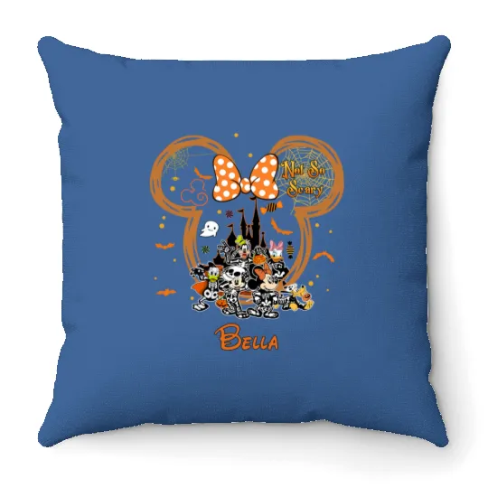 Disney Halloween Family Bella Throw Pillows