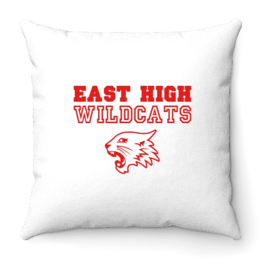 Disney Channel High School The Series Wildcat East High Throw Pillows, Magic Kingdom WDW Unisex