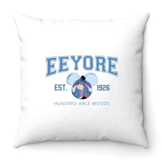 Disney Eeyore Est 1926  Throw Pillows, Eeyore Winnie The Pooh Throw Pillows