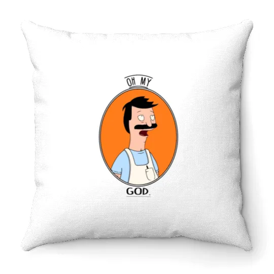 Bob's Burgers  Animated Sitcom Bob’s Burgers: The Belcher Way Bob's Burgers Oh My God Throw Pillows