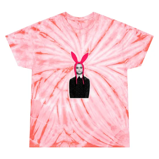 Wednesday Addams Bobs Burgers Addams Family Mashup (1) Tie Dye T-Shirts