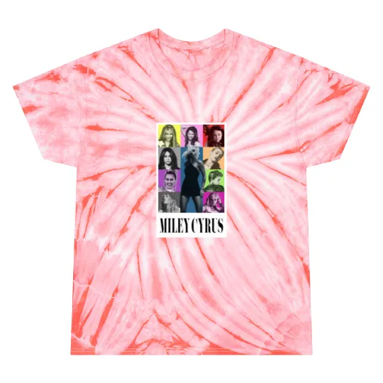 Miley Cyrus Eras Tour Flowers (1) Tie Dye T-Shirts