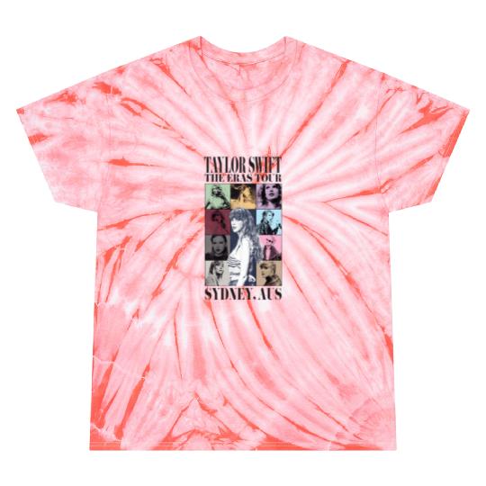 Eras Tour -- Sydney, Australia Merch Tie Dye T-Shirts