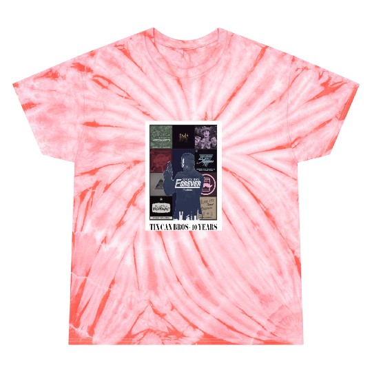 Discover Tin Can Bros 10 years the eras tour Tie Dye T-Shirts
