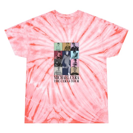Michael Cera Eras Tour Tie Dye T-Shirts