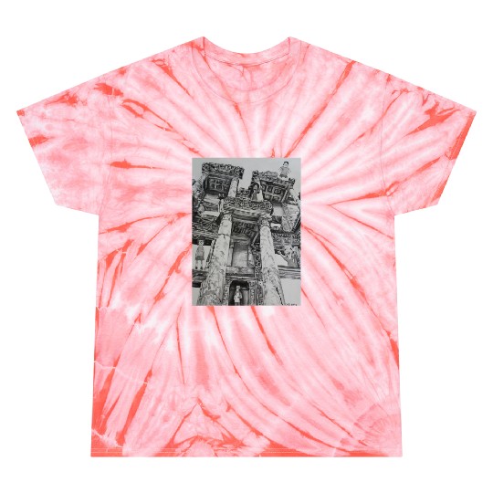 Bobs Burgers in Ruins Tie Dye T-Shirts