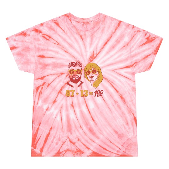 Travis Kelce And taylorr Swift Tie Dye T-Shirts