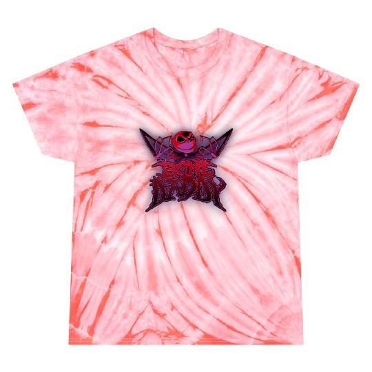 disneys The Nightmare Before Christmas Bone Daddy Neon Poster Tie Dye T-Shirts