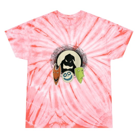 disneys The Nightmare Before Christmas Oogie Boogie Friends Raglan Tie Dye T-Shirts