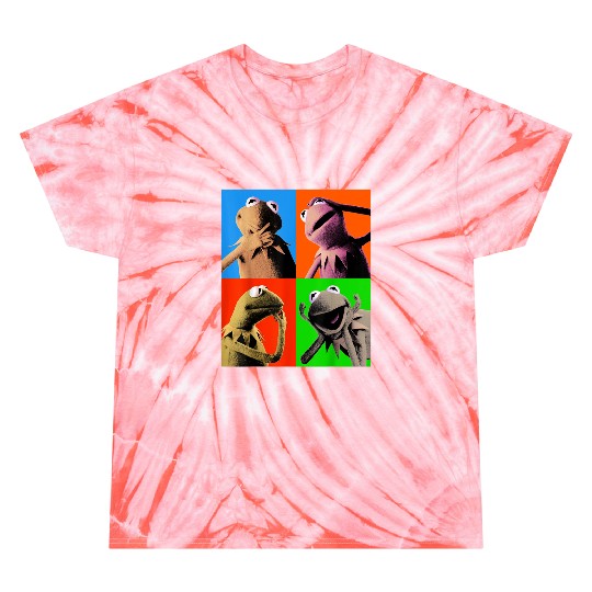 disneys The Muppets K the frog Pop Art Tie Dye T-Shirts