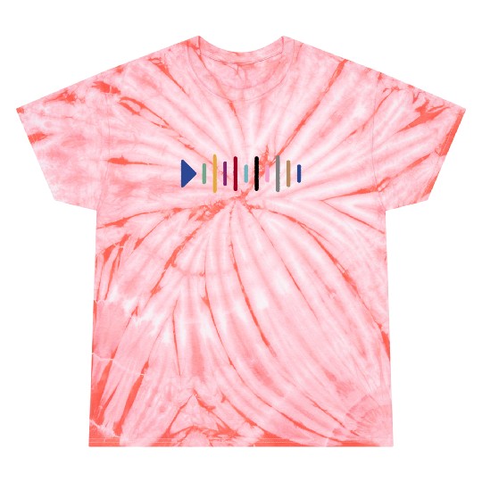 Discover Eras Tour Albums Music Player Tie Dye T-Shirts