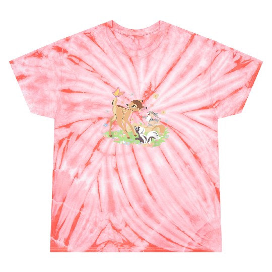 Disney Bambi Thumper & Flower Pastel Spring East Tie Dye T-Shirts