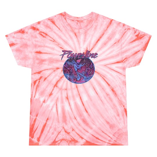 Disney A Goofy Movie Powerline Neon Disco Style Tie Dye T-Shirts