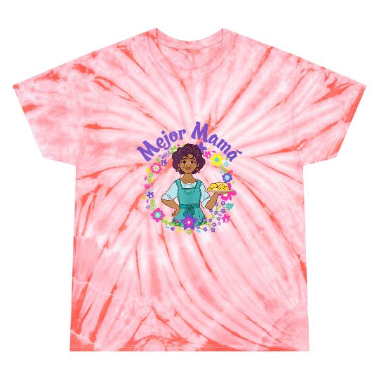 disneys Encanto Julieta Madrigal Mejor Mam Portrait Tie Dye T-Shirts