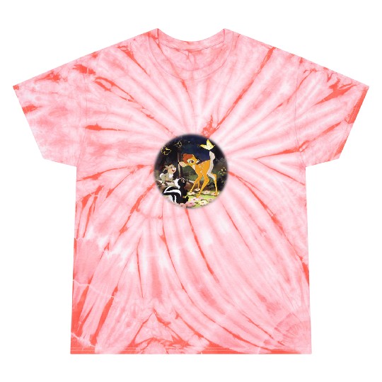 Disney Bambi Circle Tie Dye T-Shirts
