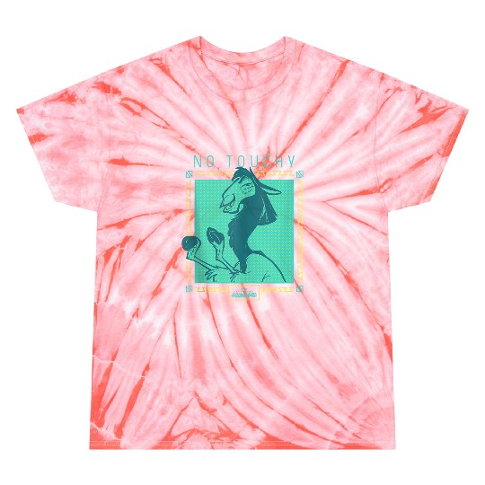 disneys The Emperor's New Groove Llama No Touchy Tie Dye T-Shirts