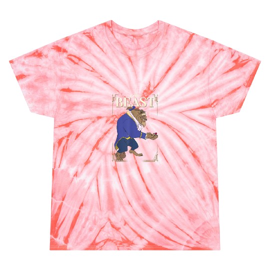 Disney Beauty and the Beast Her Beast Framed Portrait Tie Dye T-Shirts