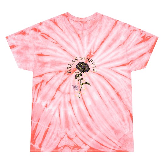 Disney Beauty And The Beast Magic Rose Break The Spell Tie Dye T-Shirts