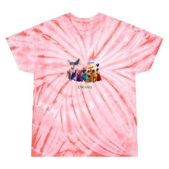 Disney Encanto Madrigal Magical Family Portrait Tie Dye T-Shirts