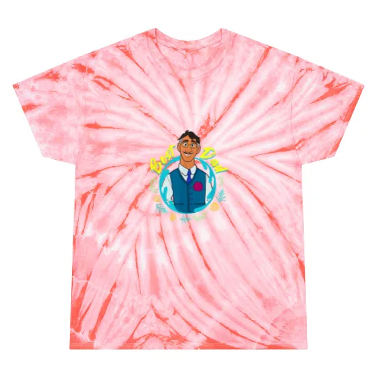 Disney Encanto Agustin Madrigal Best Dad Portrai Tie Dye T-Shirts