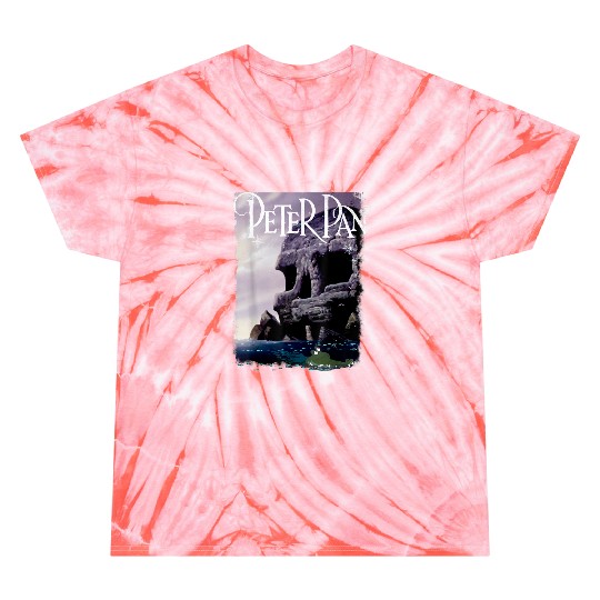 Disneys Peter Pan Tick Tock Croc Skull Rock Shoreline Tie Dye T-Shirts