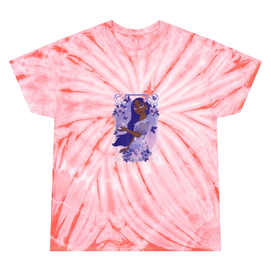 Disney Encanto Isabella Dreamy Floral Portrait Tie Dye T-Shirts