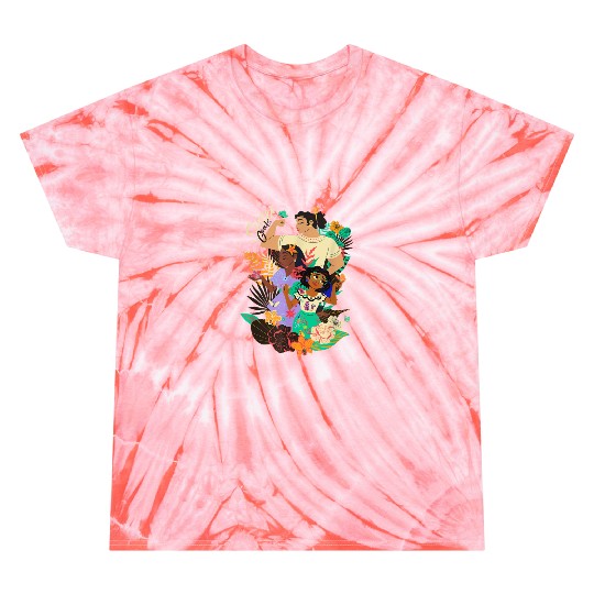 Disney Encanto Sister Goals Mirabel Luisa Isabel Tie Dye T-Shirts
