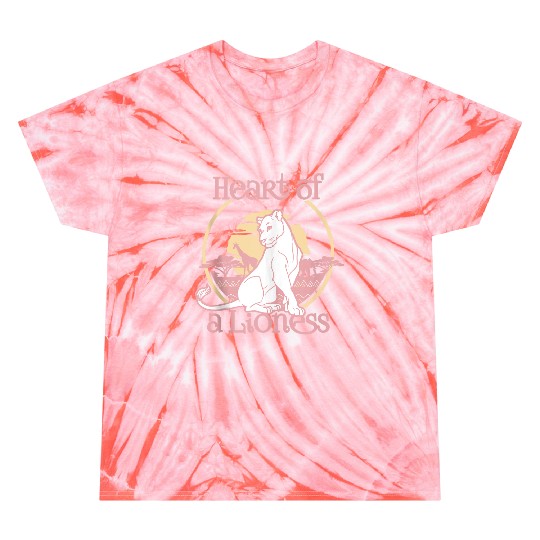 Disneys The Lion King Nala Heart Of A Lioness Tie Dye T-Shirts