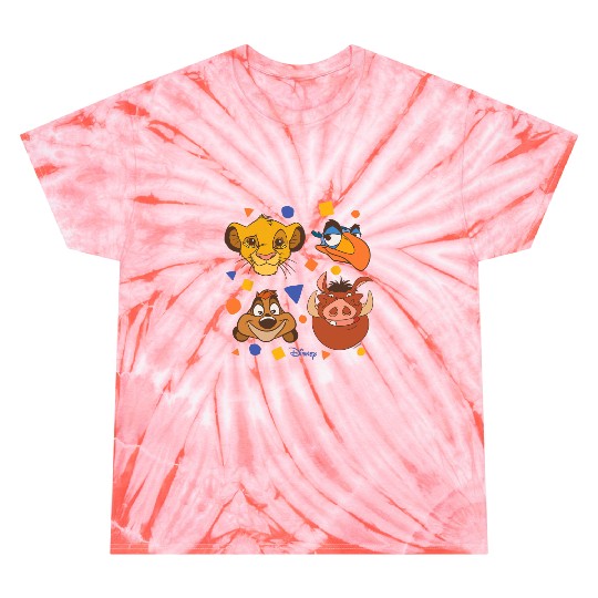 Disney The Lion King - Lion King Grid Tie Dye T-Shirts