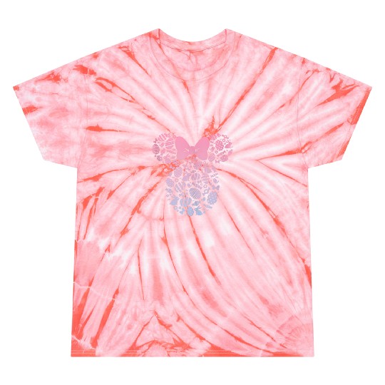 Disney Minnie Mouse Pink Gradient Easter Egg 8659 Tie Dye T-Shirts