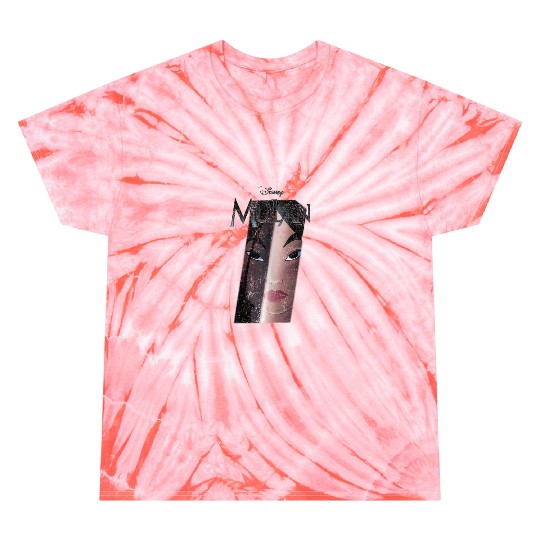 Disney Mulan Split Portrait Poster Tie Dye T-Shirts