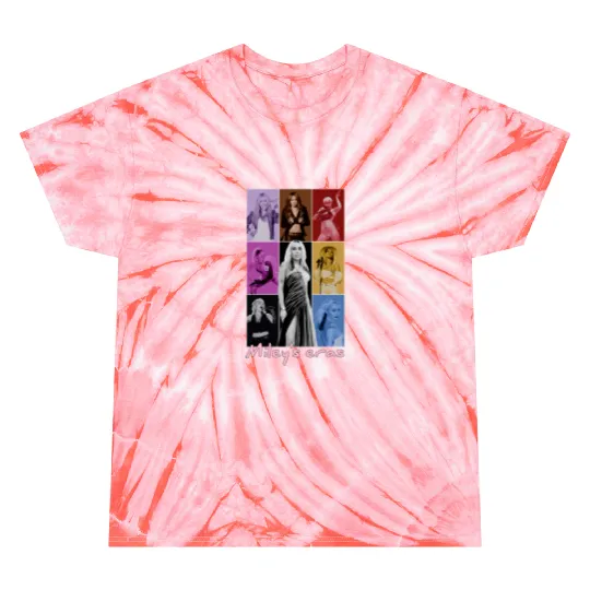 Miley Cyrus Eras Tour Tie Dye T-Shirts