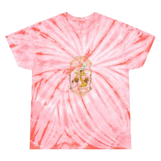 Disney Beauty And The Beast Lumiere Be Our Guest Portrait 2425 Tie Dye T-Shirts