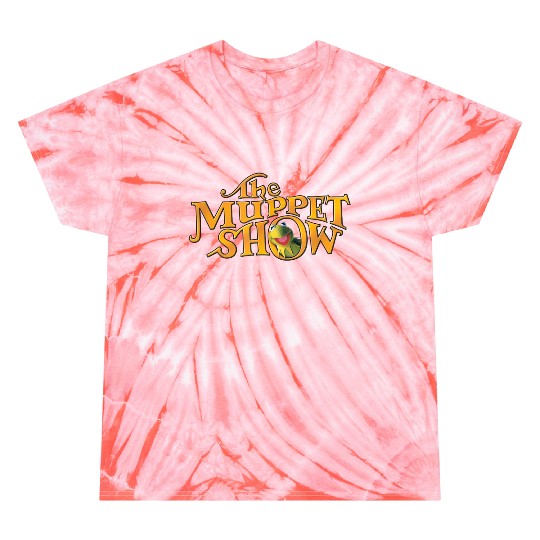 Disney The Muppets Retro Vintage K the frog Gold Logo Tie Dye T-Shirts