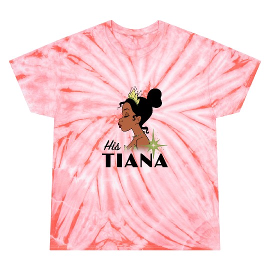 Disney Princess And The Frog His Tiana Graphic Tie Dye T-Shirts