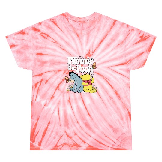 Disney Winnie The Pooh Retro Eeyore And Pooh Tie Dye T-Shirts