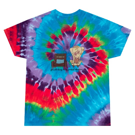 Disney Pixar Up Chairs Tie Dye T Shirts, Pixar Up Chairs