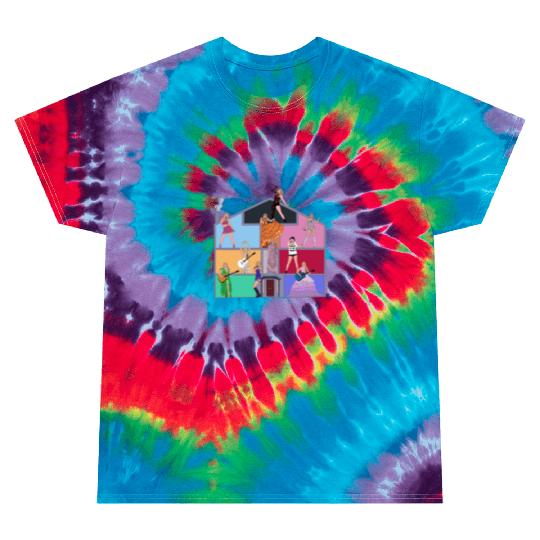 Eras Tour Lover House La Tie Dye T-Shirts