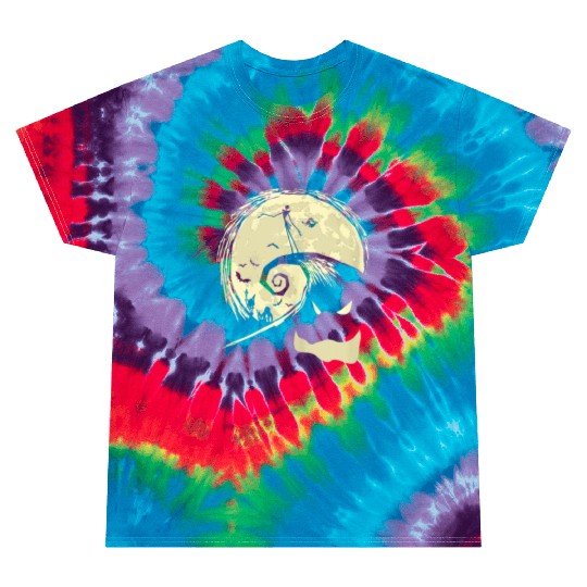 disneys The Nightmare Before Christmas Jack And Oogie Boogie Tie Dye T-Shirts