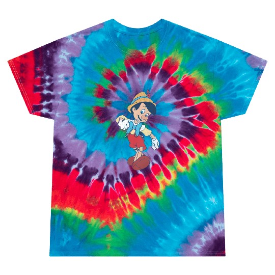 Disney Pinocchio Vintage Portrait Tie Dye T-Shirts