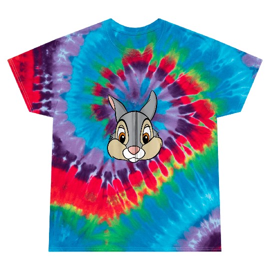 disney bambi thumper big face zip Tie Dye T-Shirts