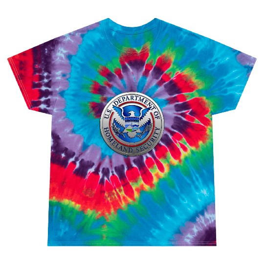 Department of Homeland Security (DHS) Tie Dye T Shirts