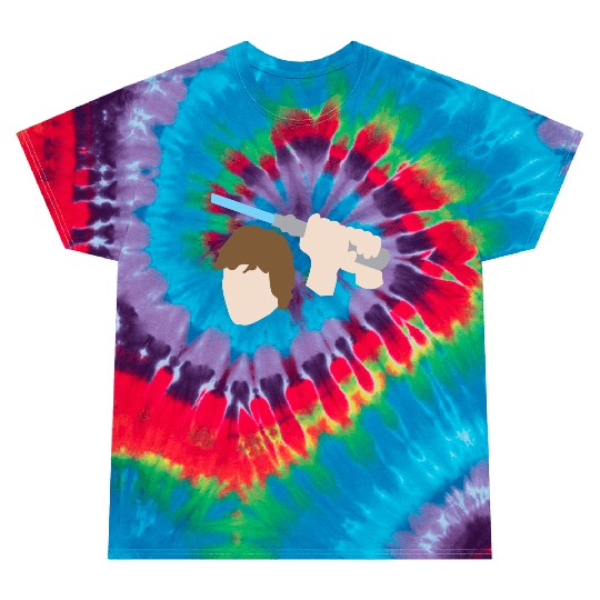 Luke Skywalker Lightsaber Tie Dye T Shirts