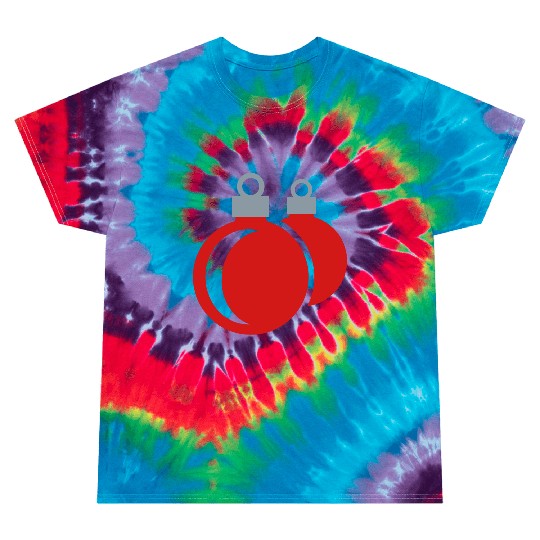 Christmas balls - xmas Tie Dye T Shirts
